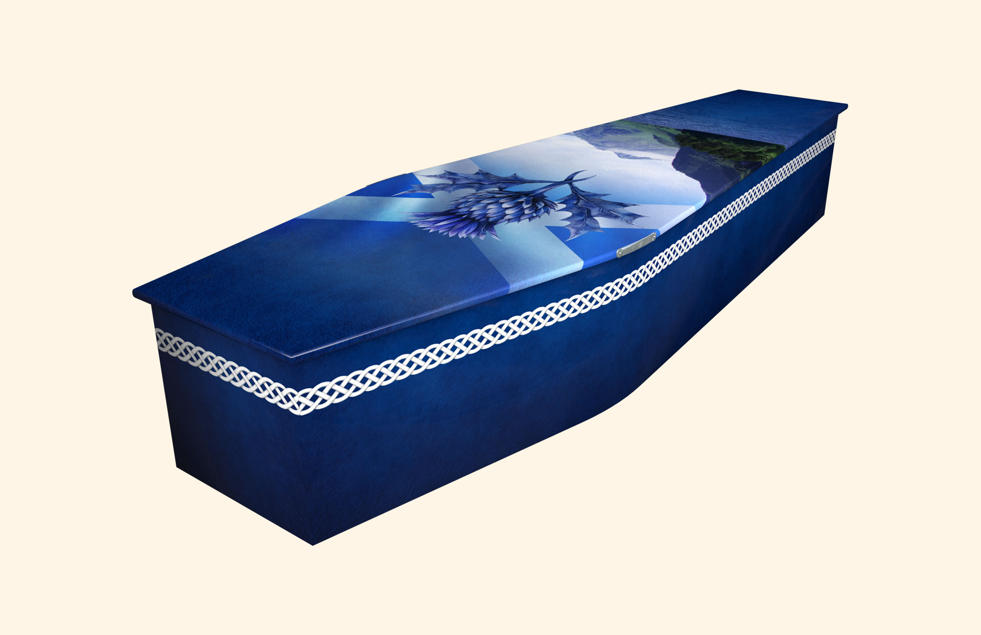 Home design on a traditional coffin